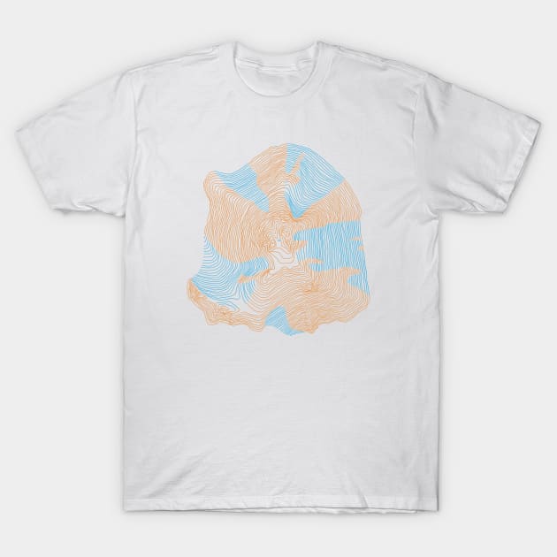 Mount Shasta (no text) T-Shirt by simplistictees